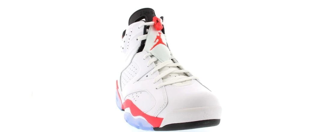 Jordan 6 Retro Infrared White (2014) — view 2