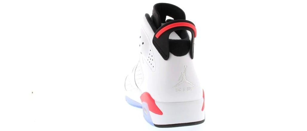 Jordan 6 Retro Infrared White (2014) — view 3
