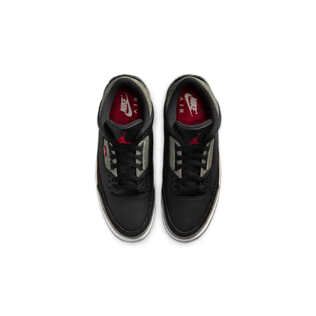 Air Jordan 3 x Levi's 'Black' — view 3