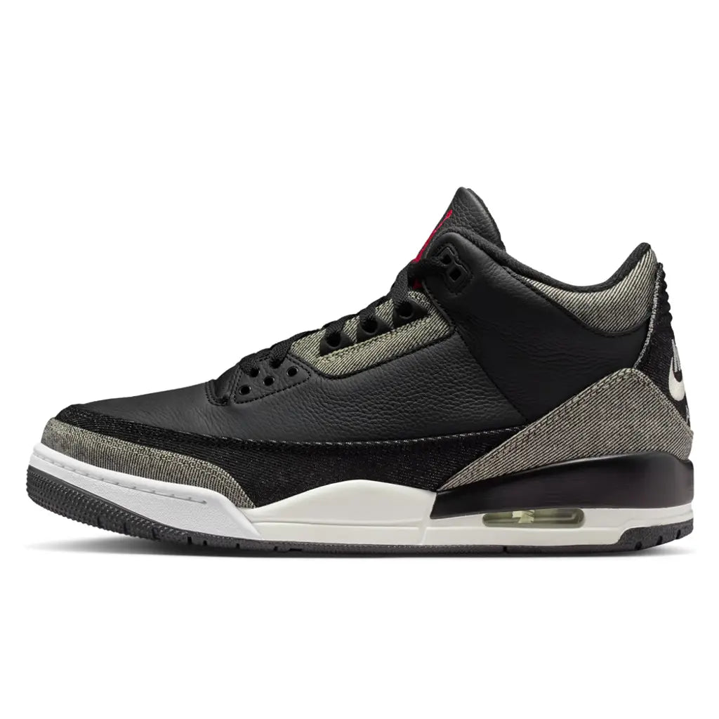 Air Jordan 3 x Levi's 'Black' — view 1