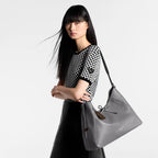 Louis Vuitton Carryall Vibe MM Gray Shoulder Bag — view 4