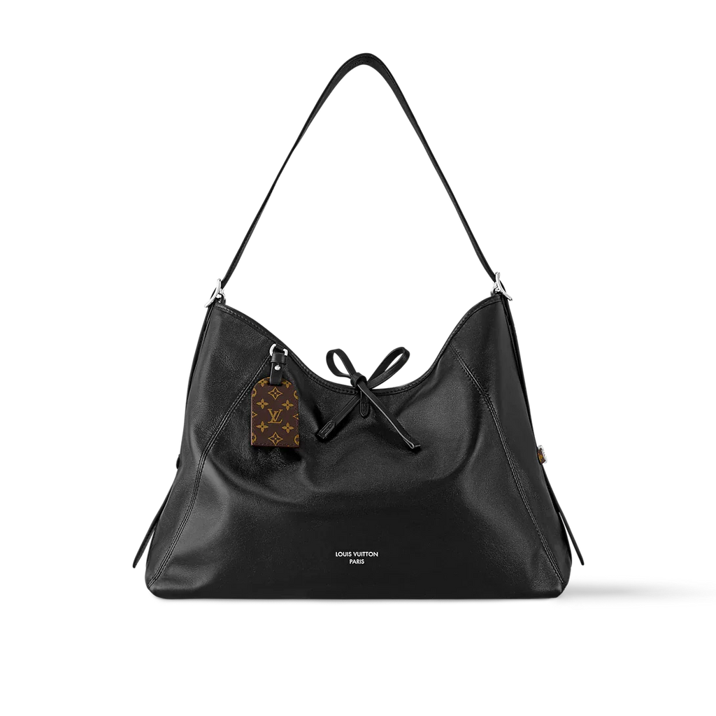 Louis Vuitton Carryall Vibe MM Black Handbag — view 2