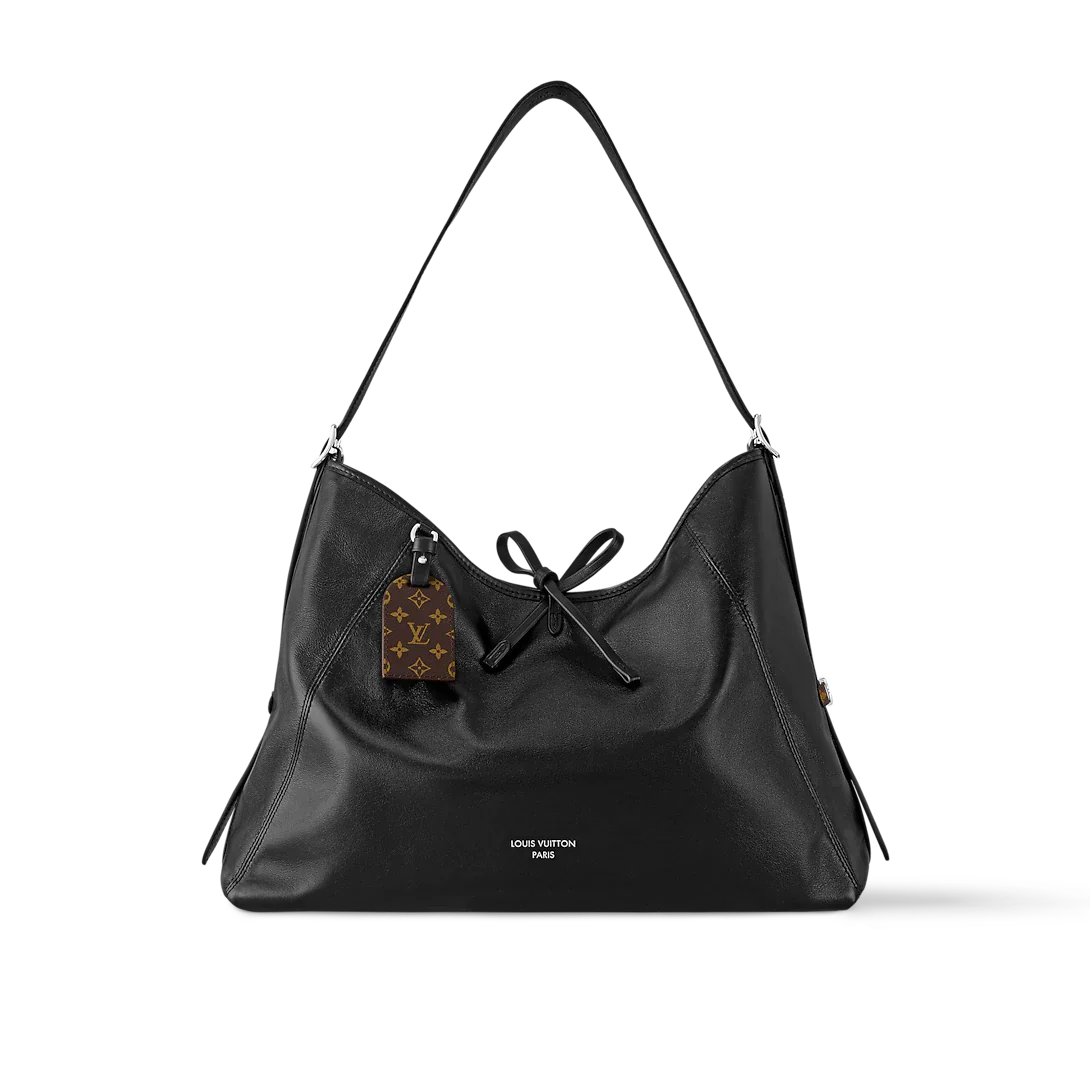 Louis Vuitton Carryall Vibe MM Black Handbag — view 2