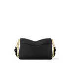Louis Vuitton Dauphine Soft MM Black Handbag — view 1