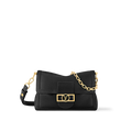 Louis Vuitton Dauphine Soft MM Black Handbag — view 7