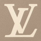 Louis Vuitton Diane Monogram Empreinte Tourterelle Beige Cream Satchel Bag — view 3