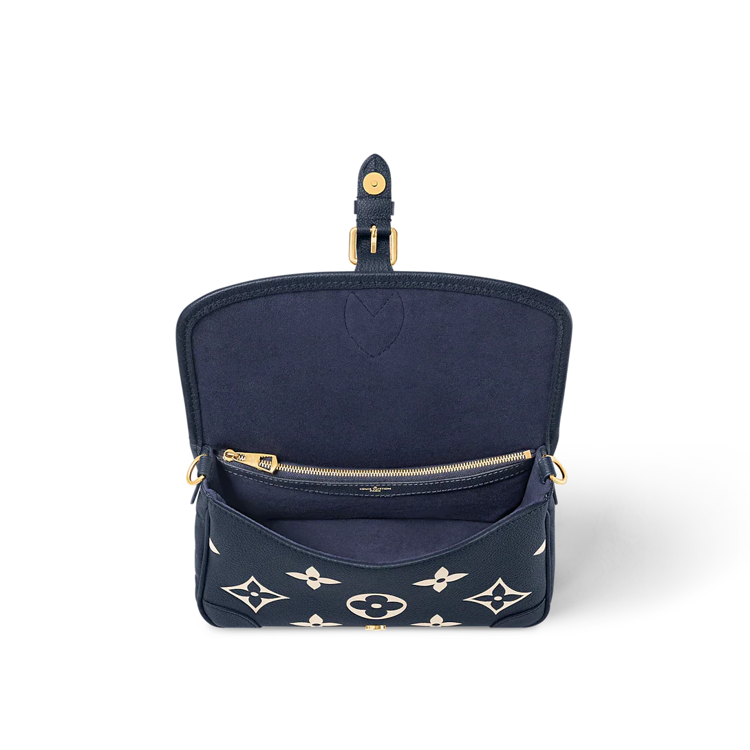 Louis Vuitton Diane Monogram Empreinte Satchel Bag — view 3