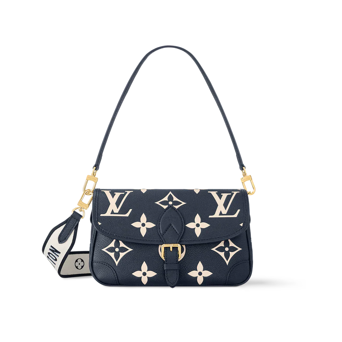Louis Vuitton Diane Monogram Empreinte Satchel Bag — view 2