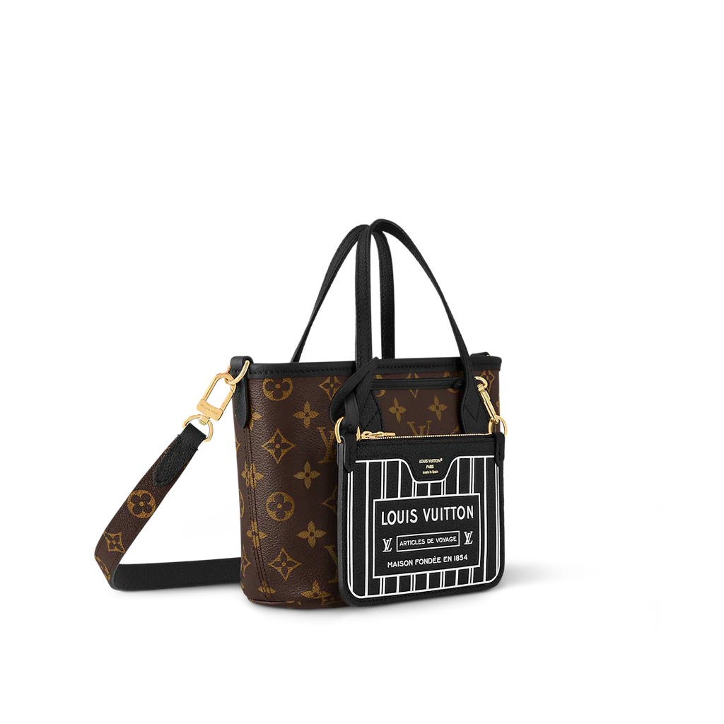Louis Vuitton Neverfull Bandoulière Inside Out BB Handbag — view 1
