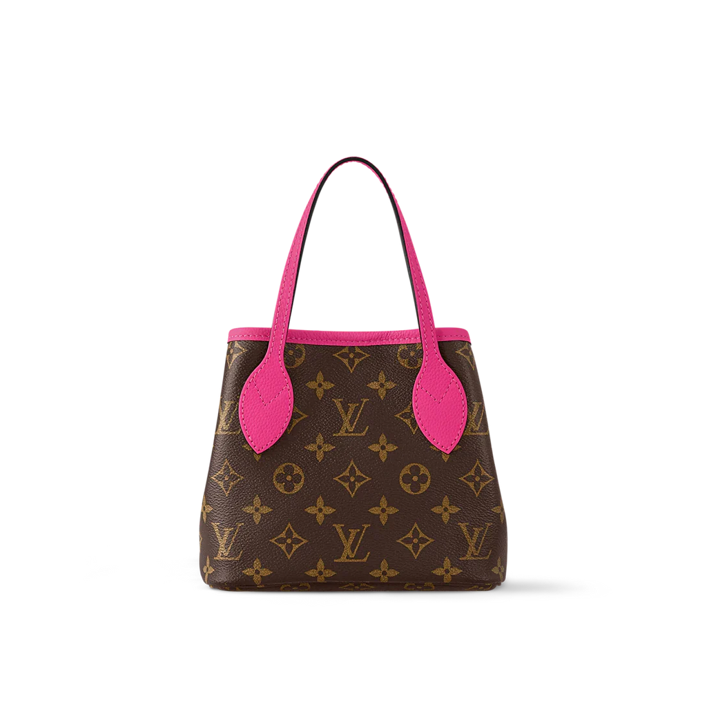 Louis Vuitton Neverfull Bandoulière Inside Out BB Tote Bag - Rose Pondichery / Monogram — view 3