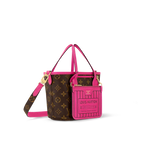 Louis Vuitton Neverfull Bandoulière Inside Out BB Tote Bag - Rose Pondichery / Monogram — view 1