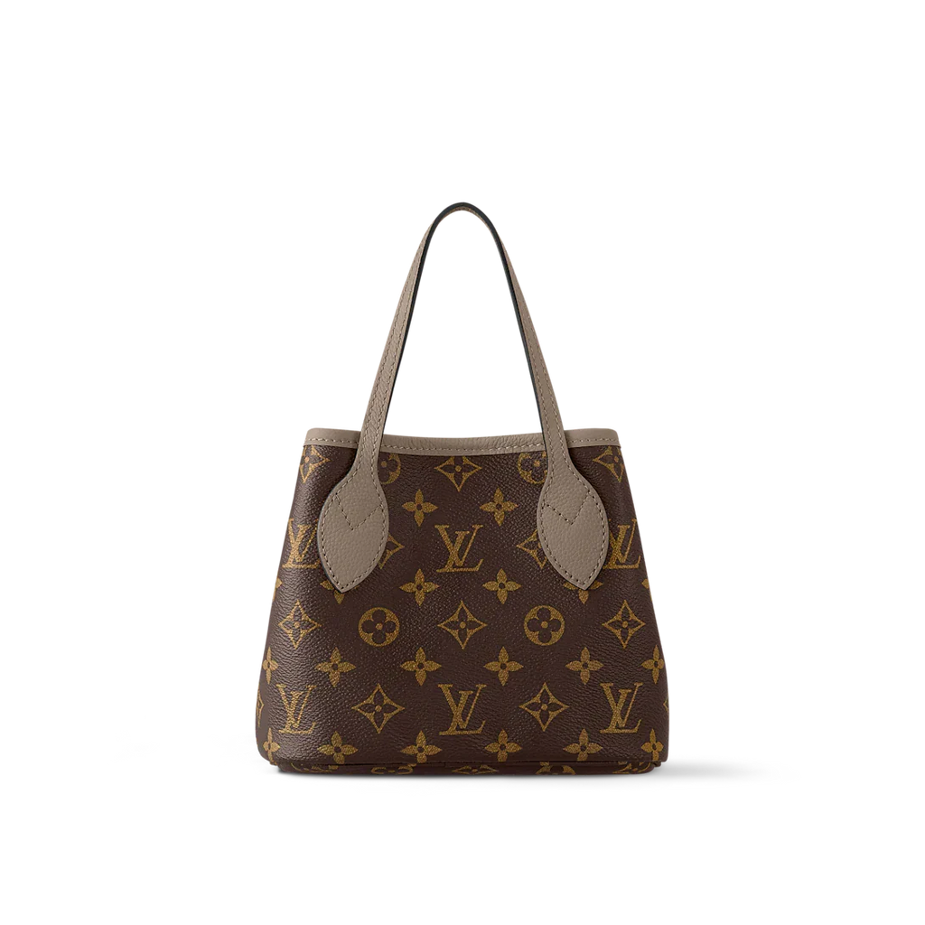 Neverfull Bandoulière Inside Out BB Tote Bag - Dark Fango / Monogram — view 3