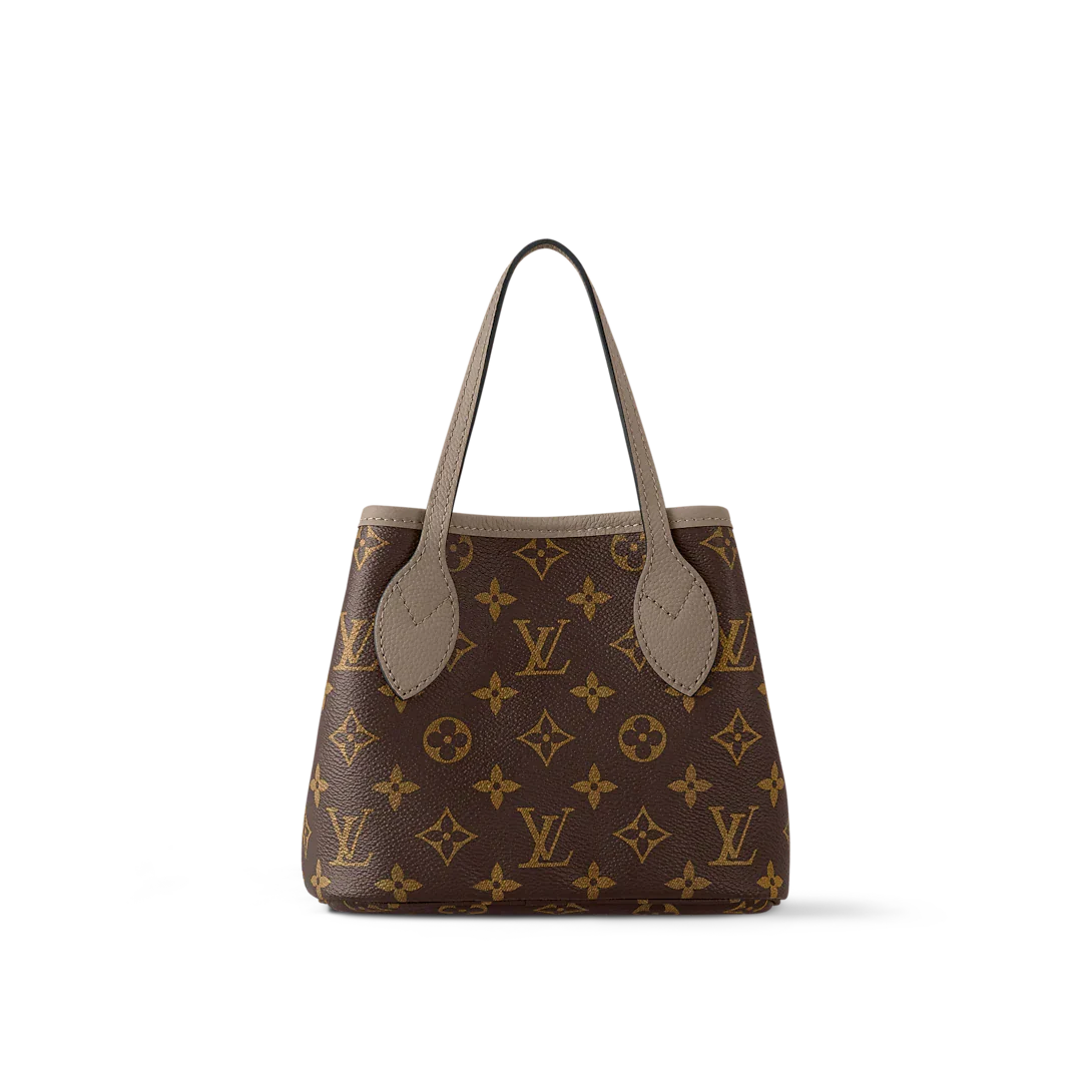 Neverfull Bandoulière Inside Out BB Tote Bag - Dark Fango / Monogram — view 3
