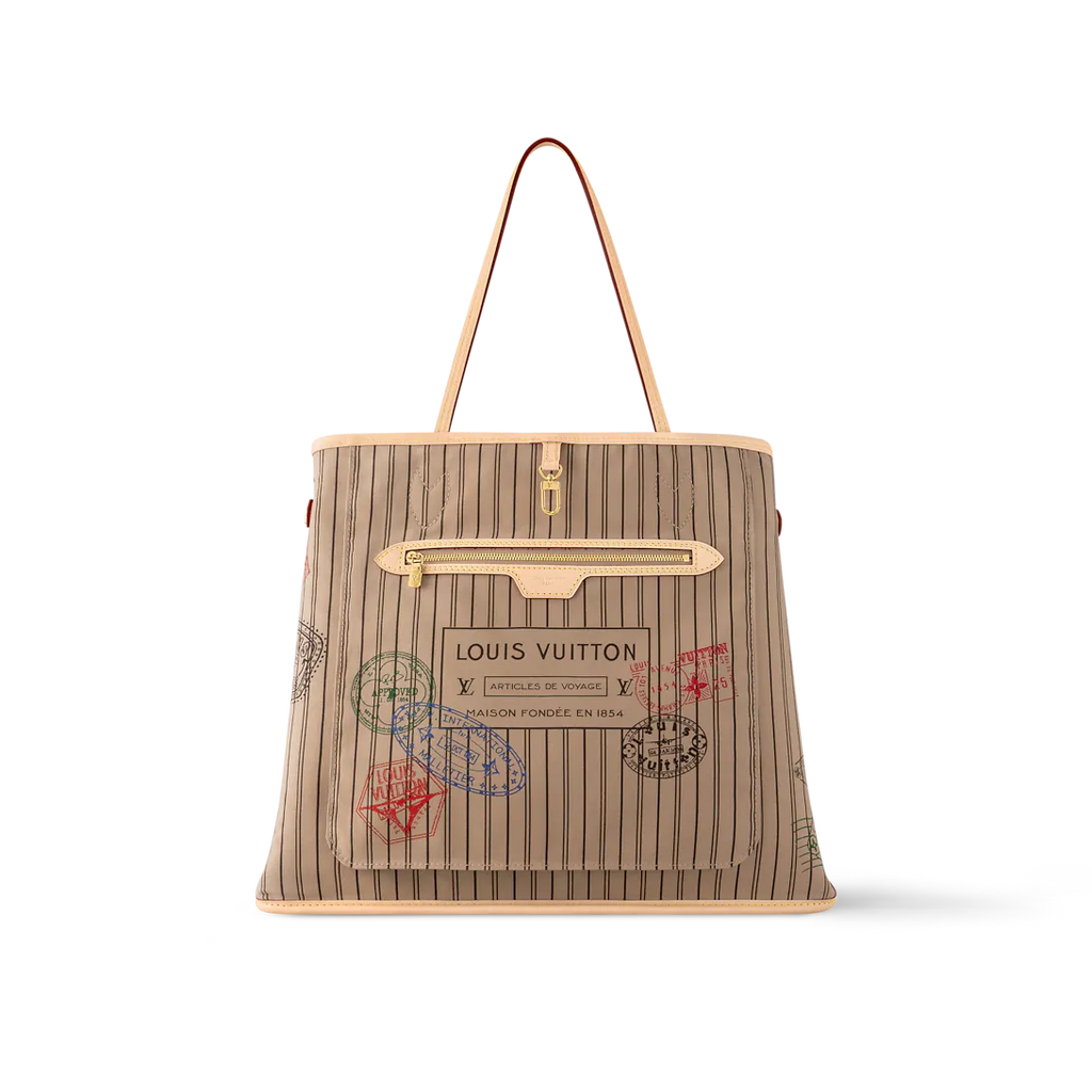 Louis Vuitton Neverfull Bandoulière Inside Out GM Handbag — view 2