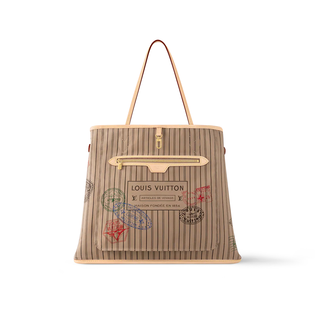 Louis Vuitton Neverfull Bandoulière Inside Out GM Handbag — view 2