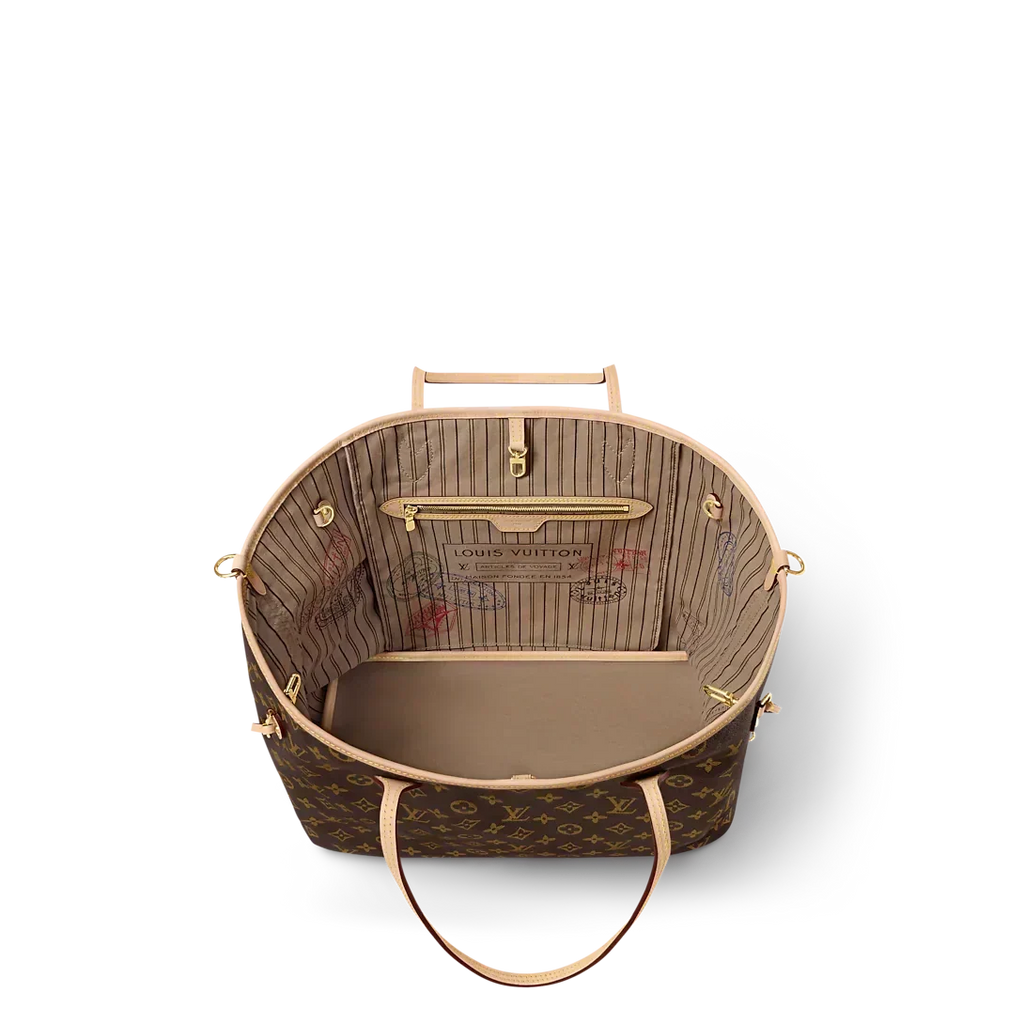 Louis Vuitton Neverfull Bandoulière Inside Out GM Handbag — view 5