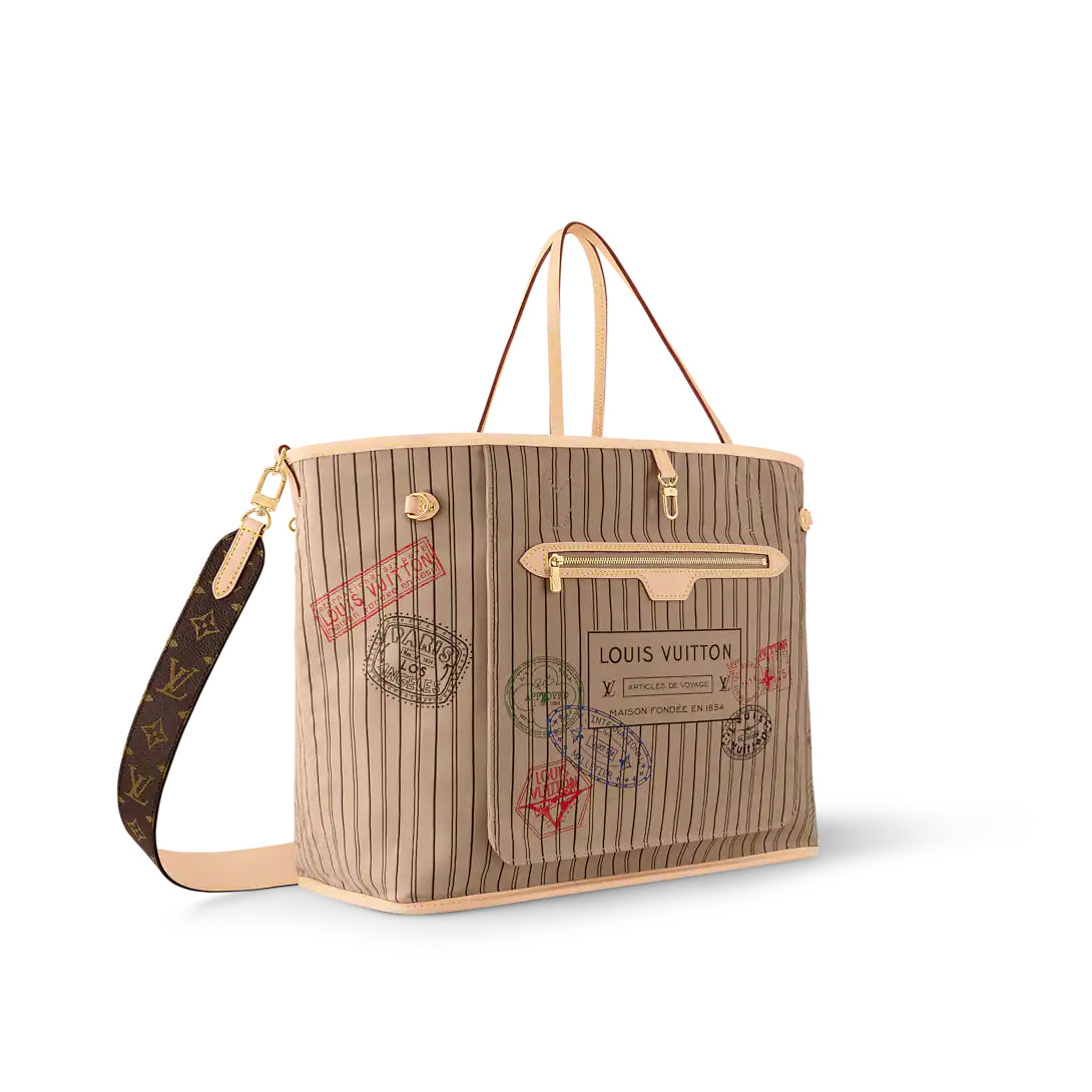 Louis Vuitton Neverfull Bandoulière Inside Out GM Handbag — view 1