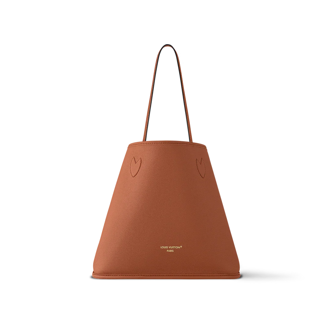 Neverfull Inside Out MM Cognac Tote Bag — view 4