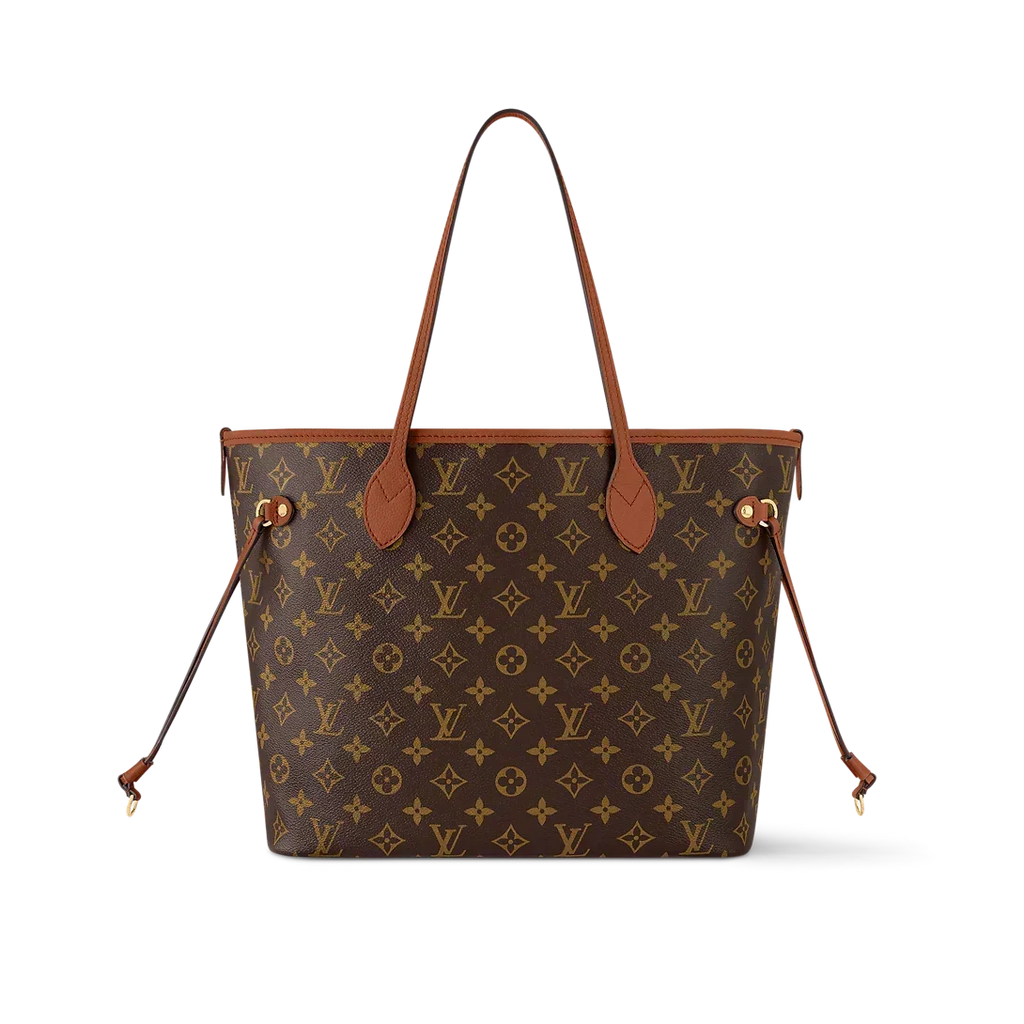 Neverfull Inside Out MM Cognac Tote Bag — view 2
