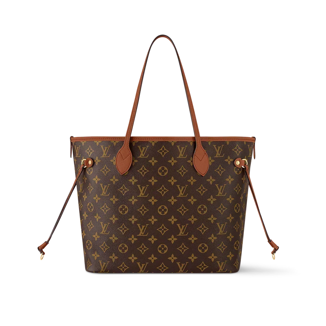 Neverfull Inside Out MM Cognac Tote Bag — view 2