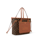 Neverfull Inside Out MM Cognac Tote Bag — view 1