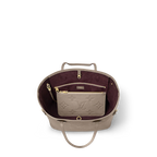 Louis Vuitton Neverfull MM Tourterelle Gray Tote Bag — view 4