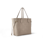 Louis Vuitton Neverfull MM Tourterelle Gray Tote Bag — view 1