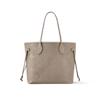 Louis Vuitton Neverfull MM Tourterelle Gray Tote Bag — view 2