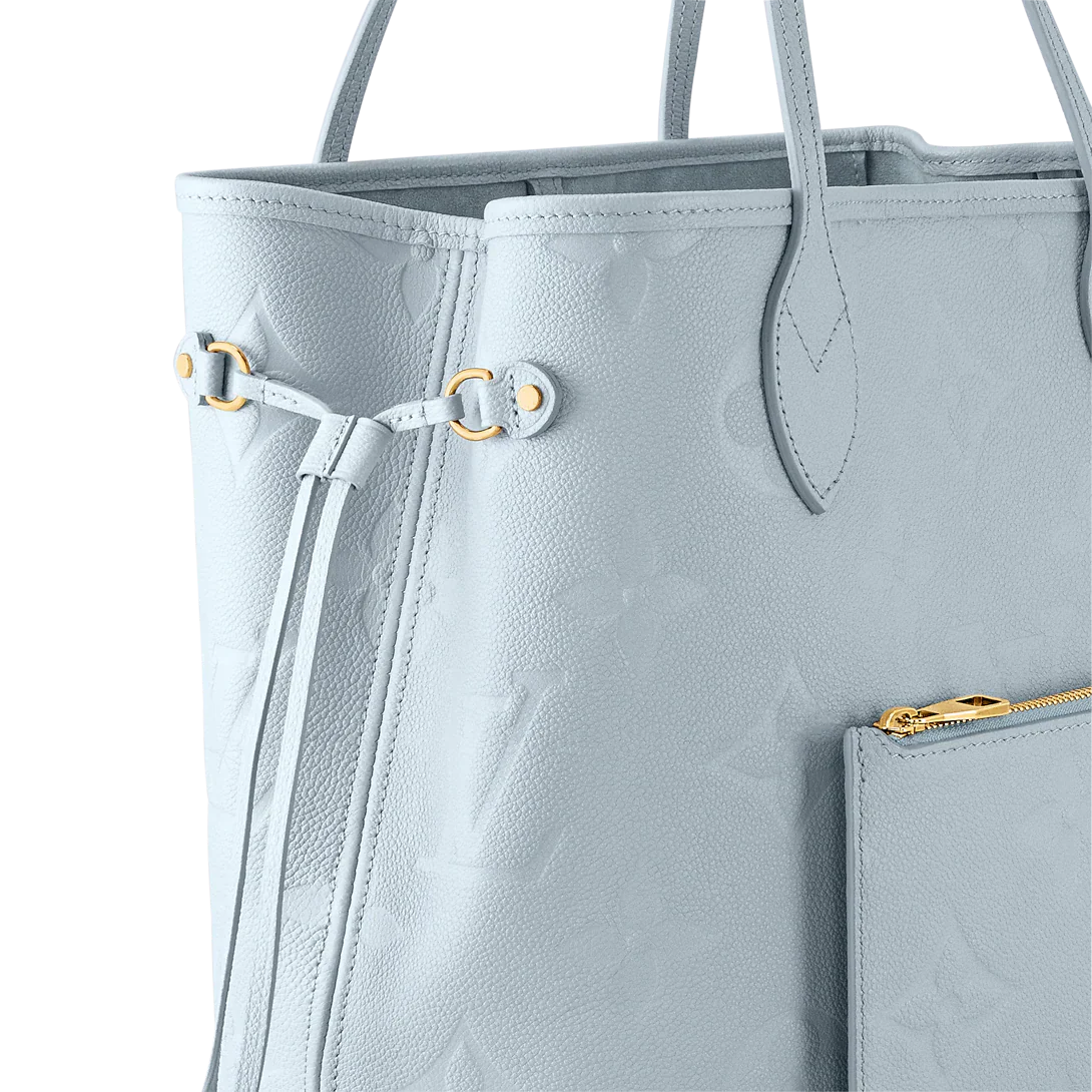 Louis Vuitton Neverfull MM Blue Hour Tote Bag — view 5