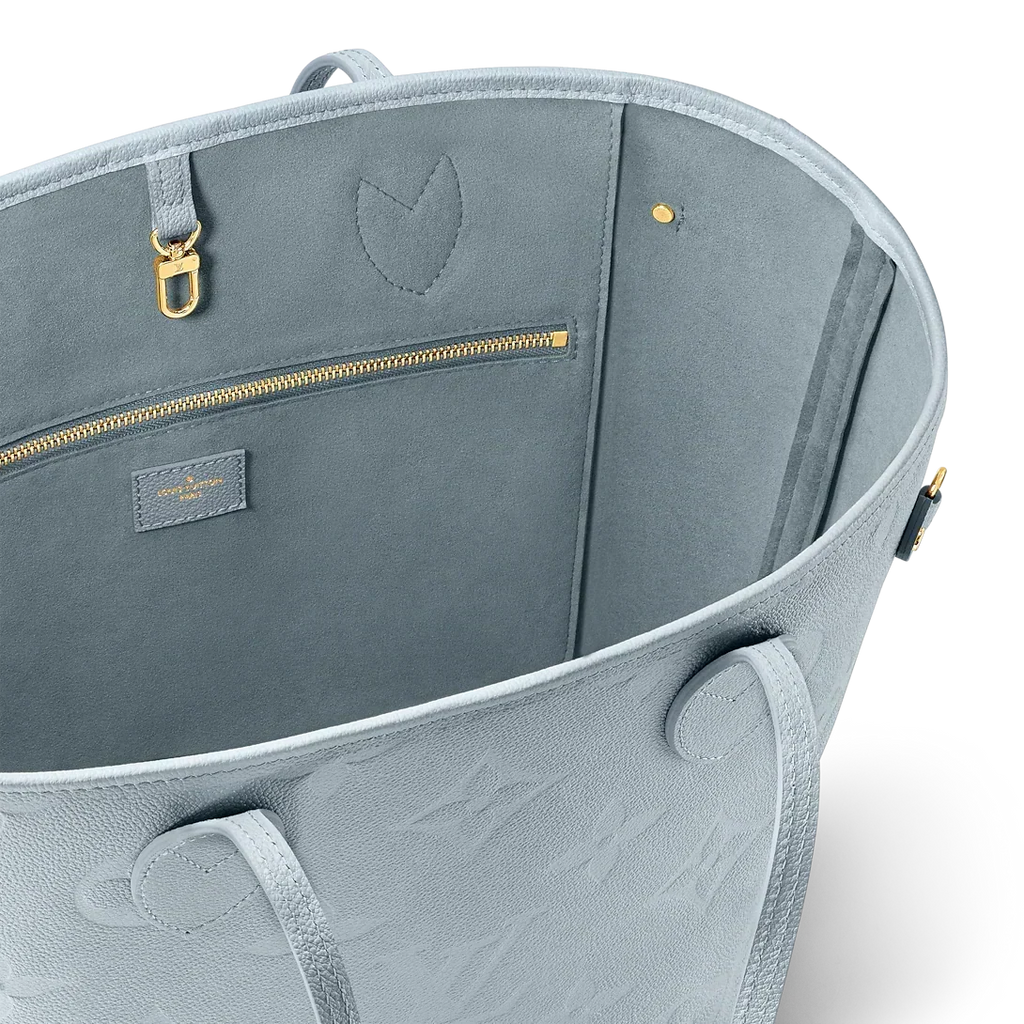 Louis Vuitton Neverfull MM Blue Hour Tote Bag — view 4