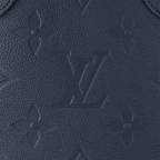 Louis Vuitton Neverfull MM Navy Blue Tote Bag — view 9