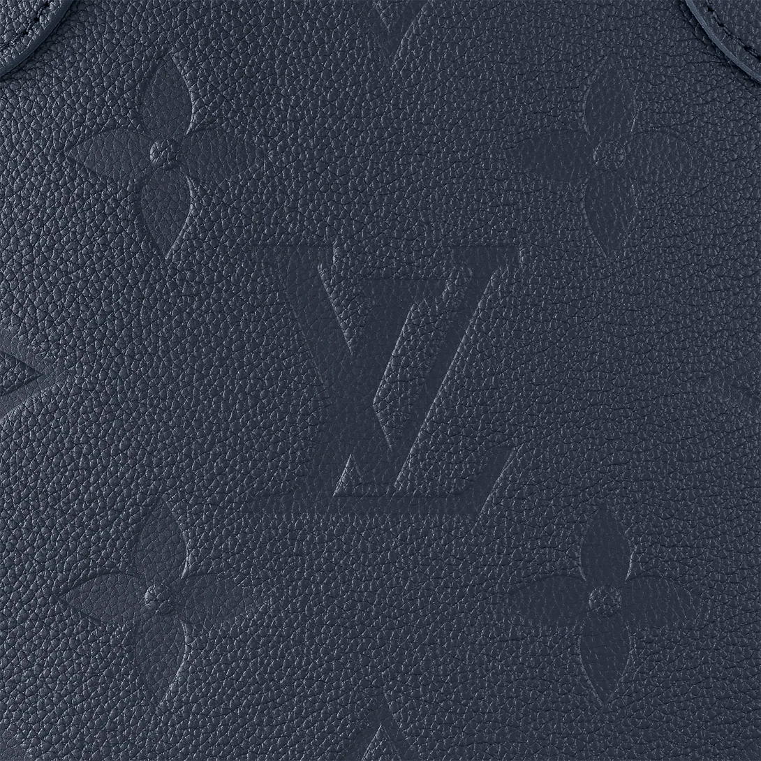 Louis Vuitton Neverfull MM Navy Blue Tote Bag — view 9