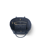 Louis Vuitton Neverfull MM Navy Blue Tote Bag — view 4