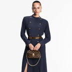 LV Pochette Métis East West Monogram Canvas Handle Crossbody Bag with Chain Strap and Leather Trim — view 3
