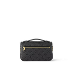 LV Pochette Métis East West Monogram Canvas Handle Crossbody Bag with Chain Strap and Leather Trim — view 14