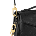 LV Pochette Métis East West Monogram Canvas Handle Crossbody Bag with Chain Strap and Leather Trim — view 13