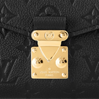 LV Pochette Métis East West Monogram Canvas Handle Crossbody Bag with Chain Strap and Leather Trim — view 16