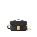LV Pochette Métis East West Monogram Canvas Handle Crossbody Bag with Chain Strap and Leather Trim — view 18