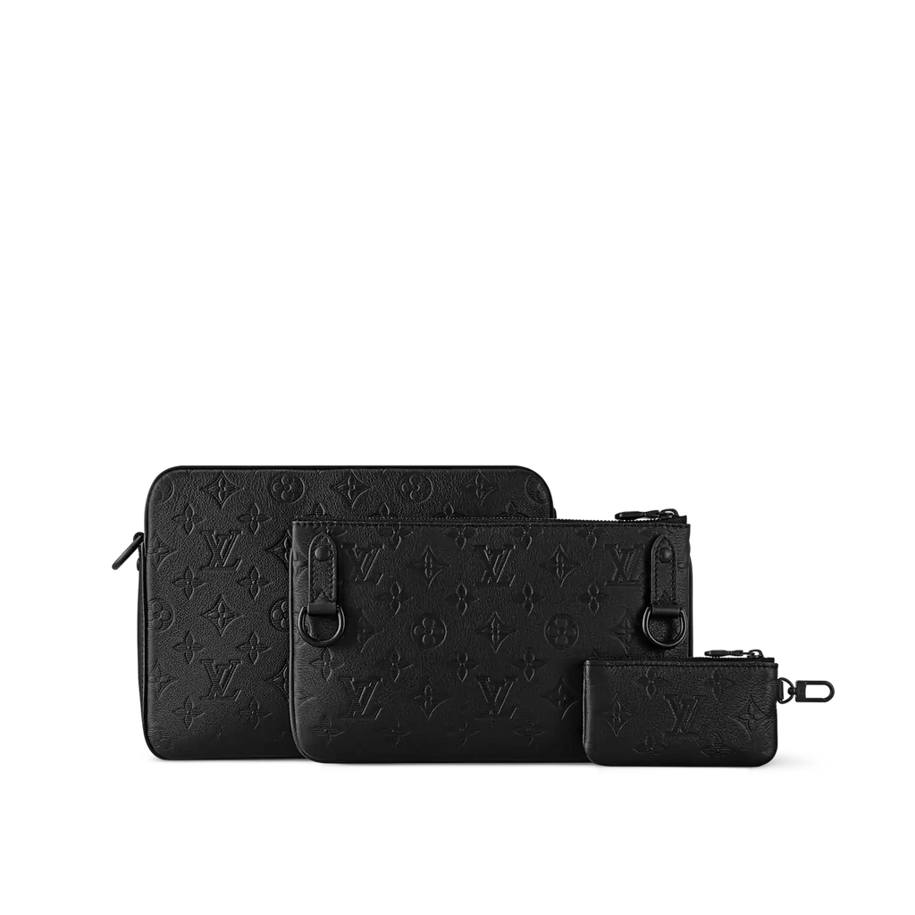 Louis Vuitton Trio Messenger Bag - Black — view 3