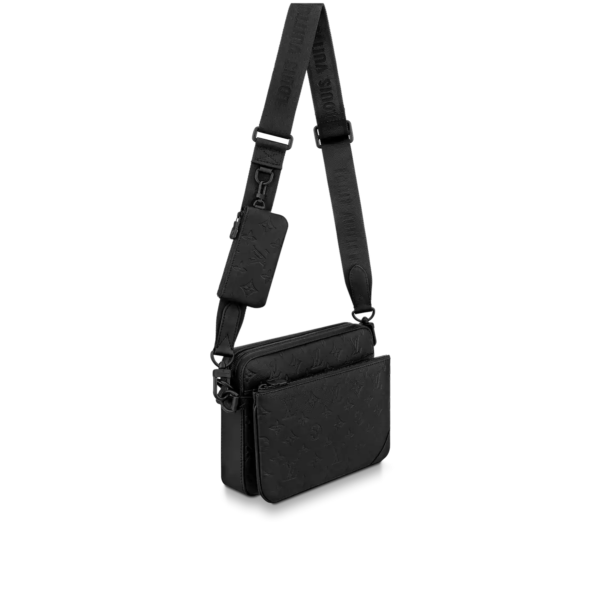 Louis Vuitton Trio Messenger Bag - Black — view 4