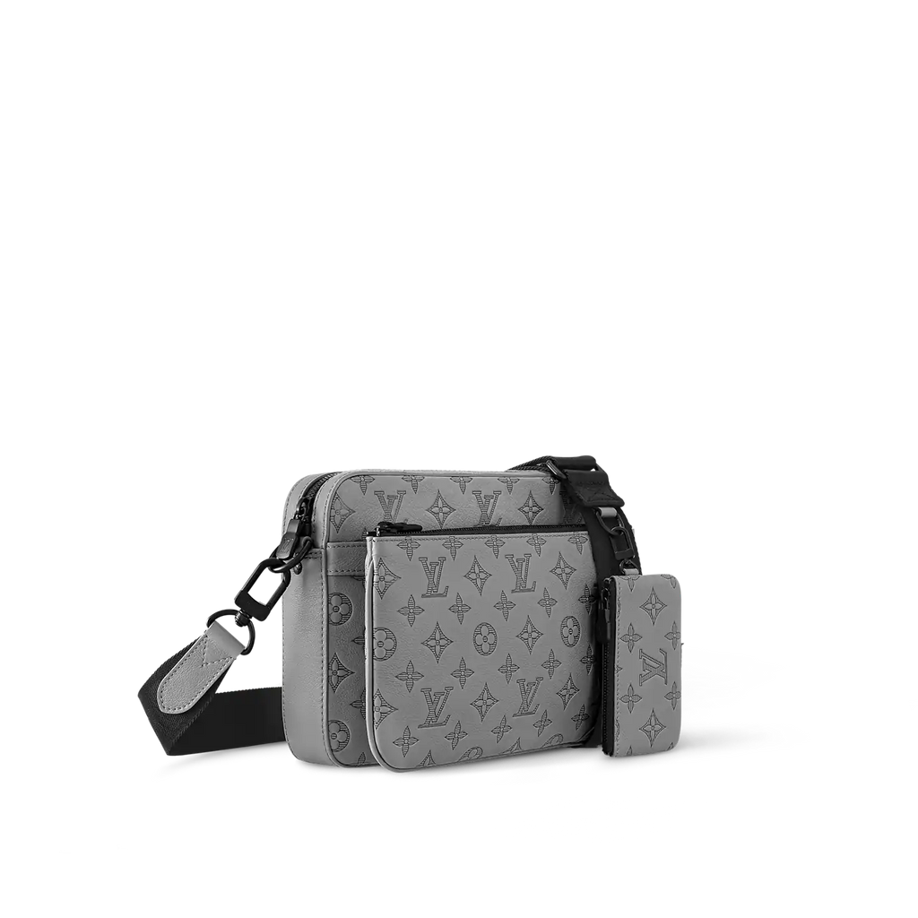 Louis Vuitton Trio Messenger Bag - Anthracite Gray — view 2