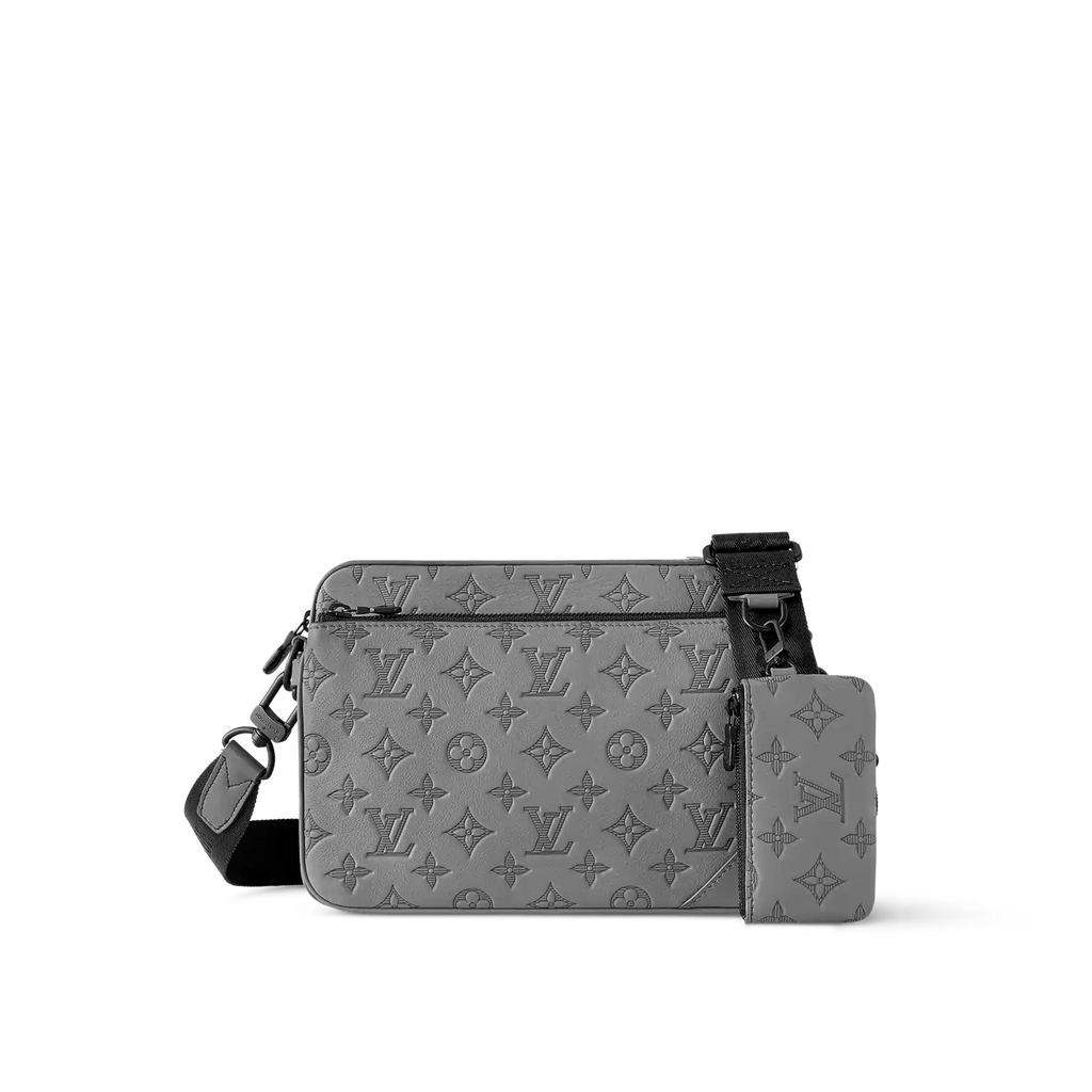 Louis Vuitton Trio Messenger Bag - Anthracite Gray — view 1