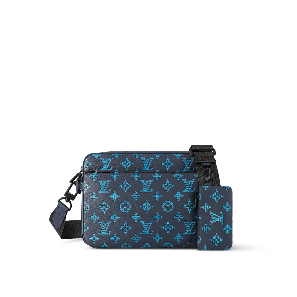 Louis Vuitton Trio Messenger Bag - Navy River Blue — view 2