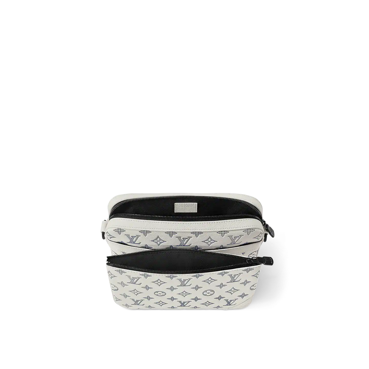 Louis Vuitton Trio Messenger Bag - White & Navy Blue — view 4