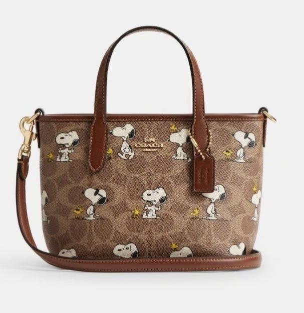 Coach x Peanuts City Mini Tote Bag — view 1