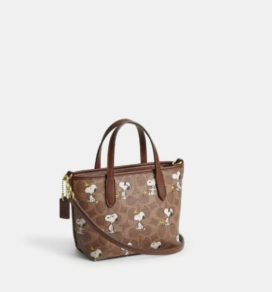 Coach x Peanuts City Mini Tote Bag — view 2