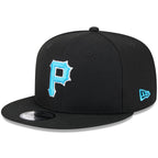 Pittsburgh Pirates New Era 2024 Father’s Day 9FIFTY Black – Snapback Cap — view 1
