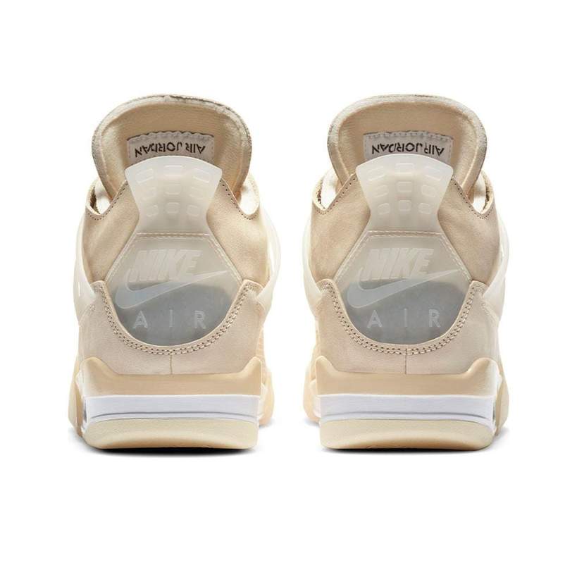 Air Jordan 4 x Off-White 'Sail' — view 4