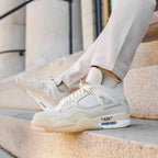 Air Jordan 4 x Off-White 'Sail' — view 6