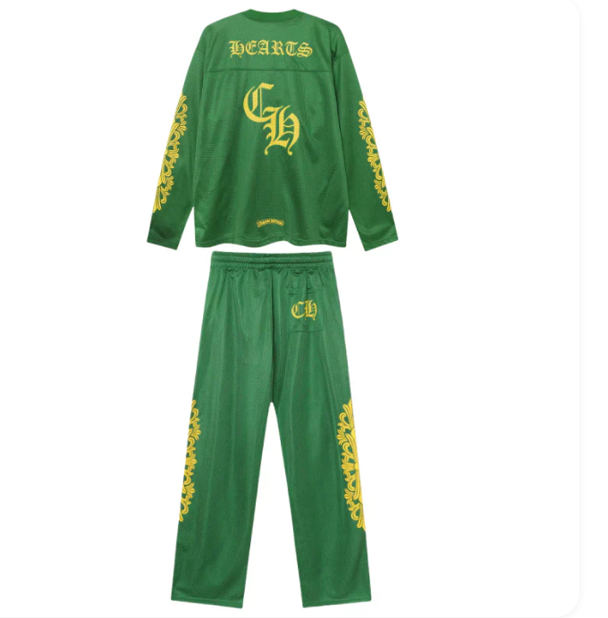 CHROME-HEARTS Matty Boy Mesh Tracksuit (Green)